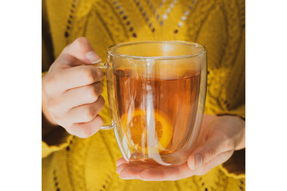 AMO Szklanka z podwójnym dnem przezroczysty - zdjęcie 1