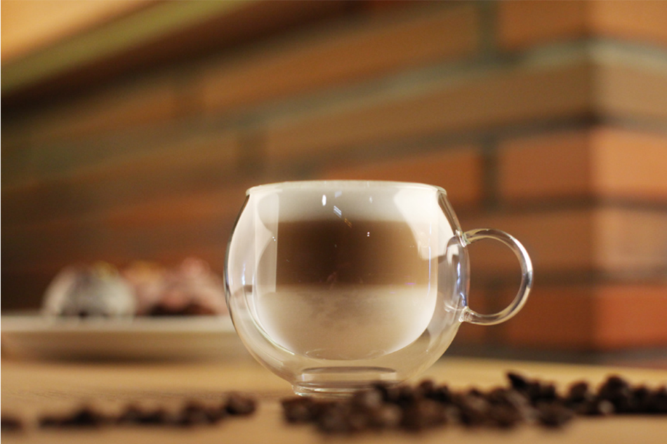 AMO Szklanka z podwójnym dnem przezroczysty - zdjęcie 2