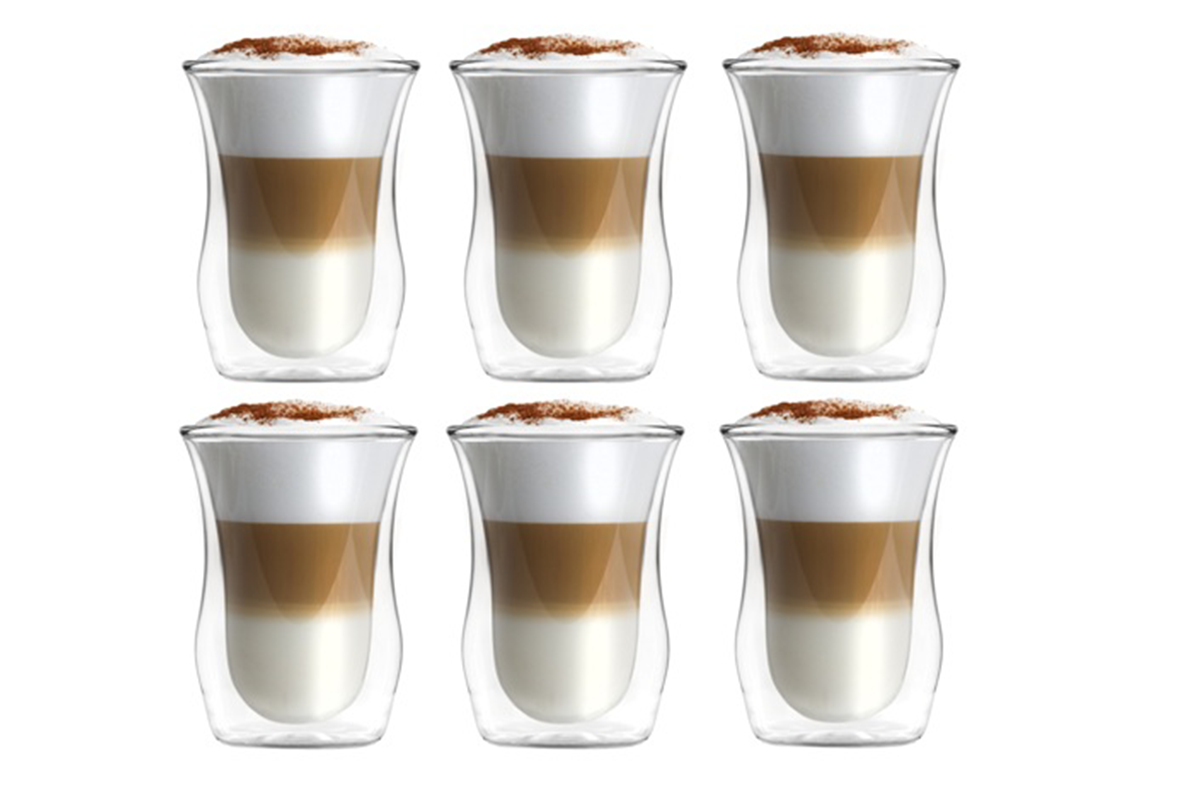 Szklanka z podwójnym dnem (6szt.)