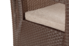 NEOMENS Zestaw mebli ogrodowych (3,1,1,st.) brązowy/beżowy - zdjęcie 10