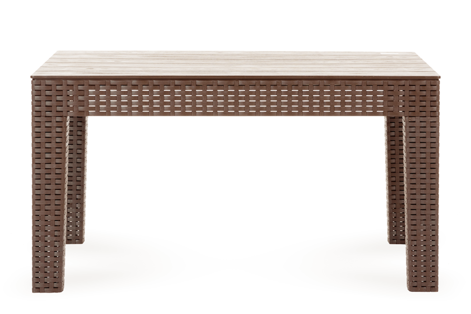 NEOMENS Zestaw mebli ogrodowych (3,1,1,st.) brązowy/beżowy - zdjęcie 12