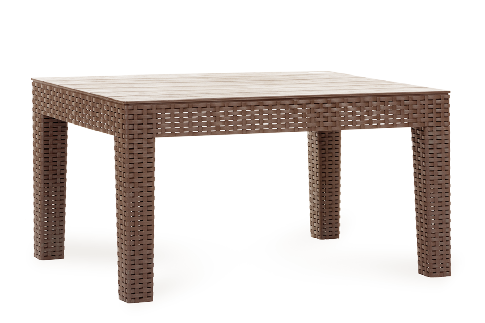 NEOMENS Zestaw mebli ogrodowych (2,1,1,st.) brązowy/beżowy - zdjęcie 7