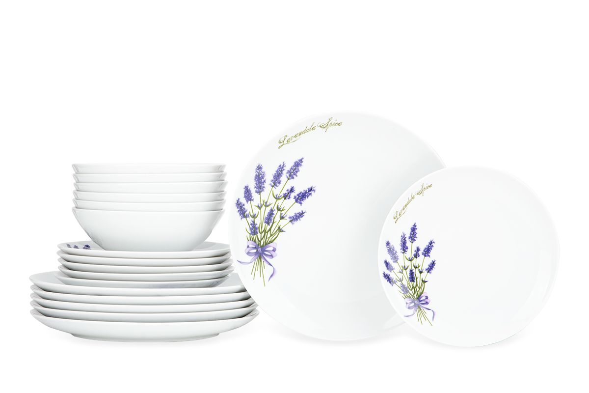 Zestaw obiadowy 18szt. (6os.)