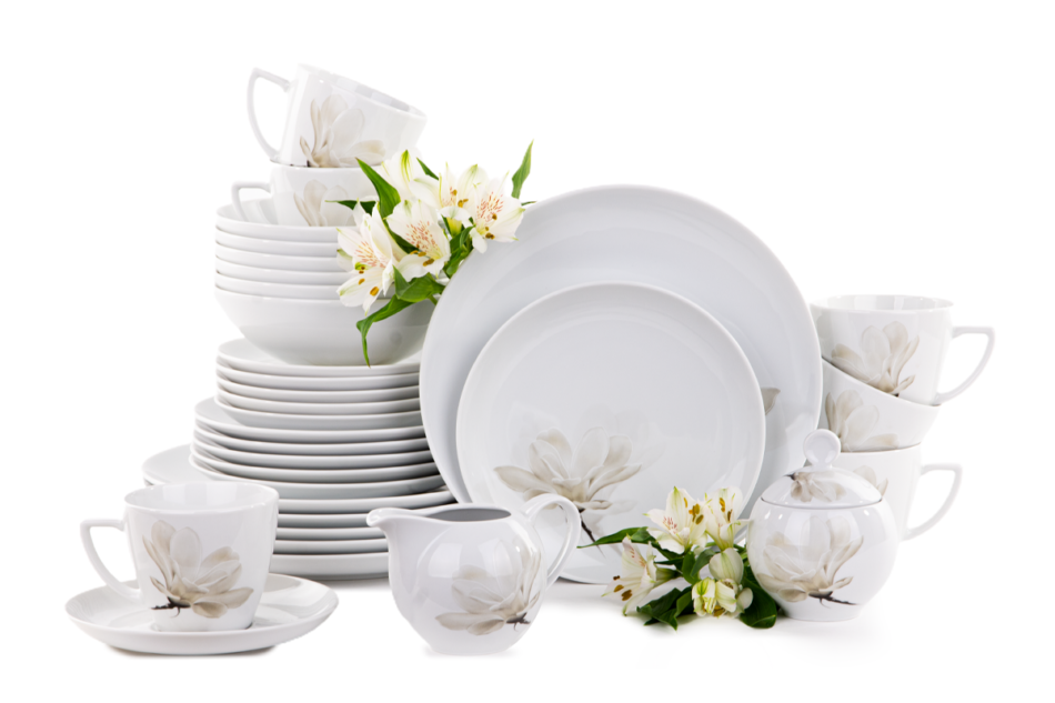 BOSS MAGNOLIA Zestaw obiadowy 32szt. (6os.) Magnolia - zdjęcie 2