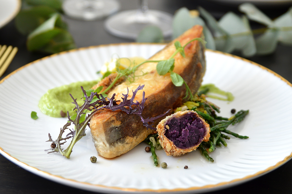 DAISY Zestaw obiadowy 30szt. (6os.) Złota Linia - zdjęcie 11