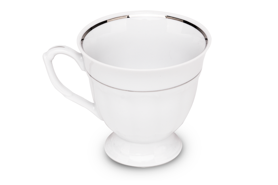 MARIA TERESA PLATYNA Zestaw kawowy 12szt. (6os.) Platyna - zdjęcie 7