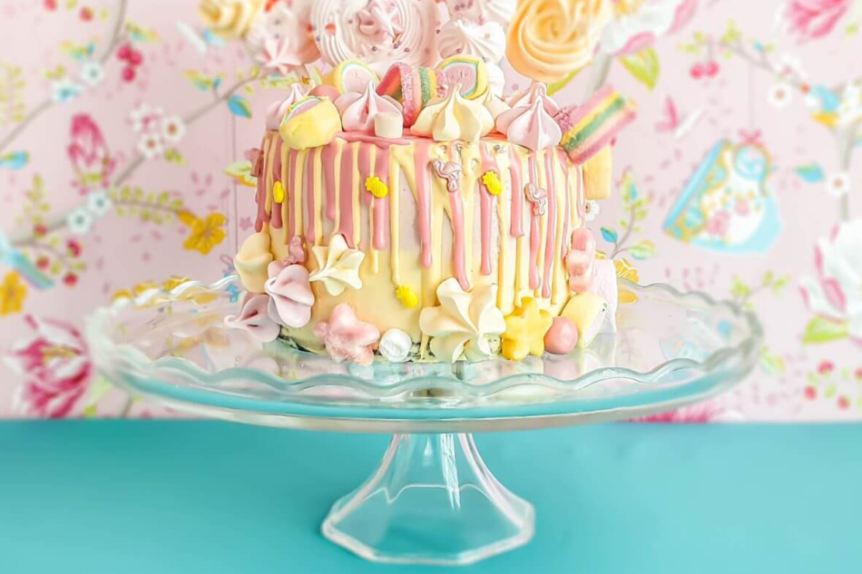 SWEET LINE Patera z falą przezroczysty - zdjęcie 2