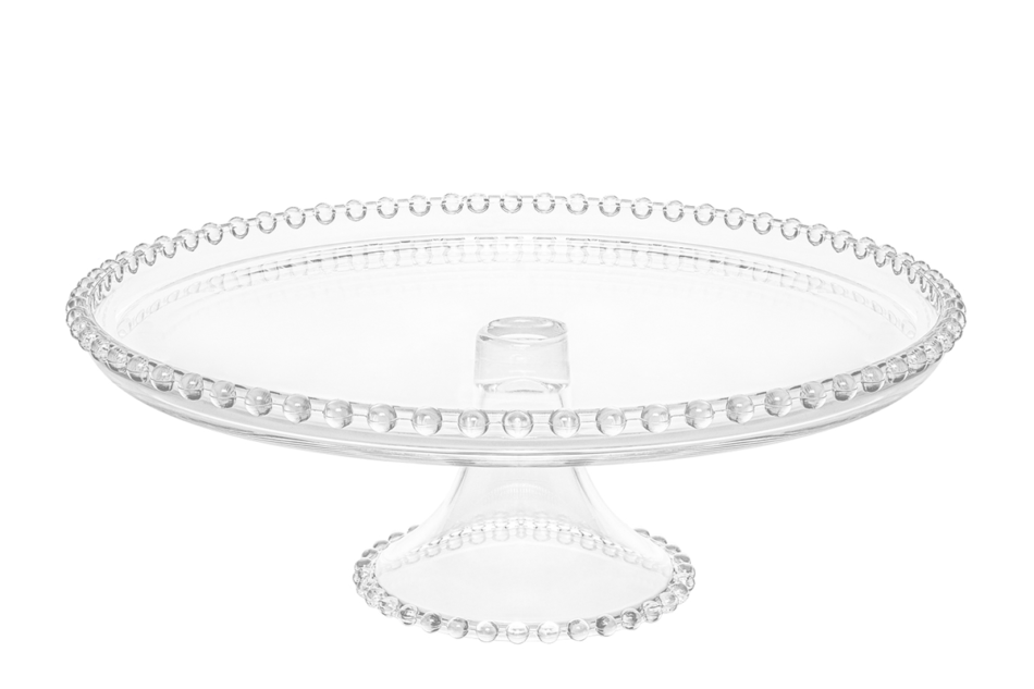 SWEET LINE Patera w kulki przezroczysty - zdjęcie 1