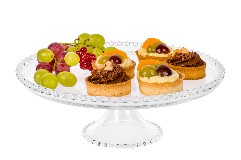 SWEET LINE Patera w kulki przezroczysty - zdjęcie 2