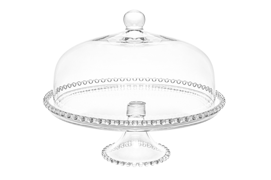 SWEET LINE Patera w kulki przezroczysty - zdjęcie 1