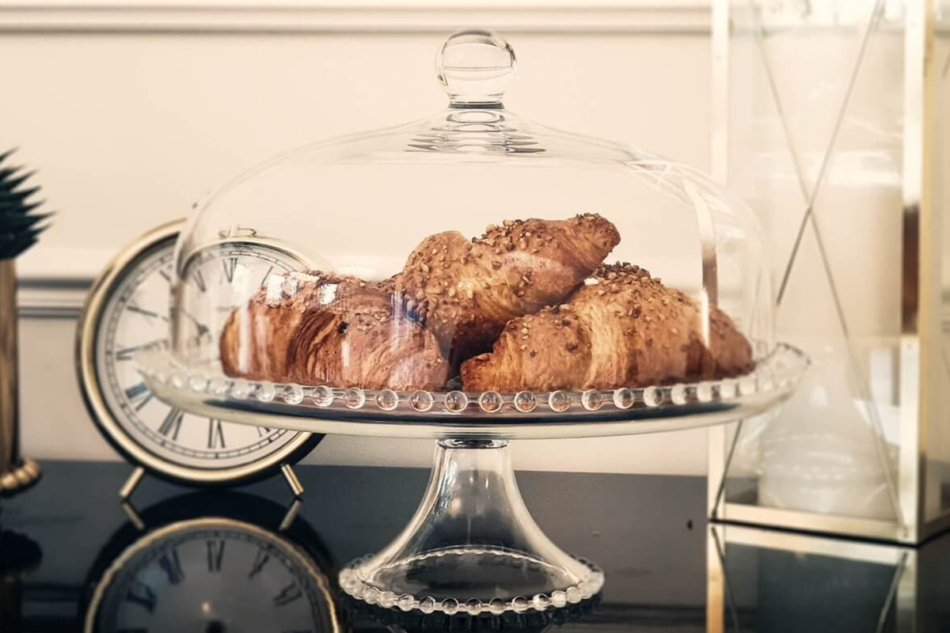 SWEET LINE Patera w kulki przezroczysty - zdjęcie 2