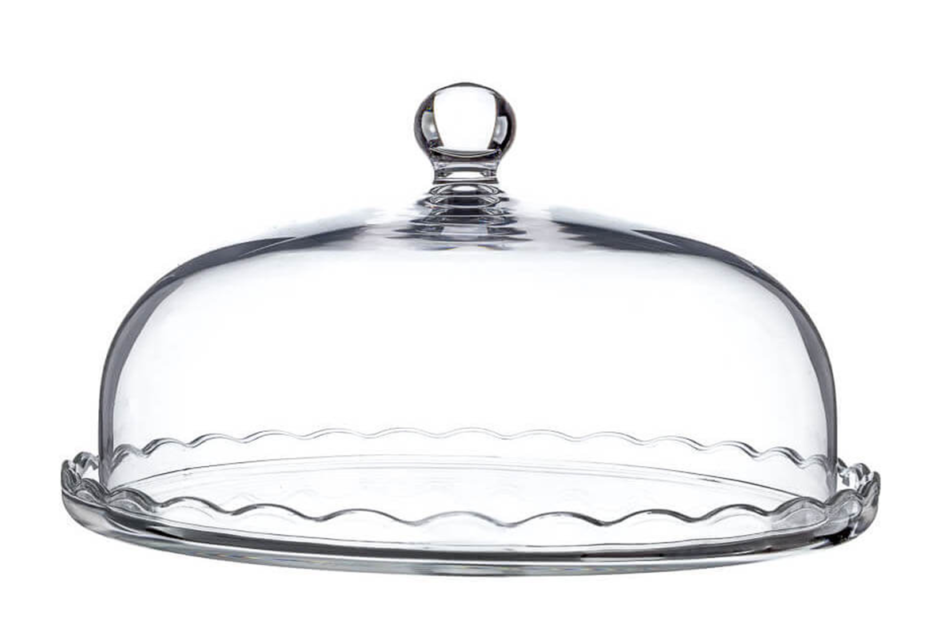 SWEET LINE Patera z falą przezroczysty - zdjęcie 0