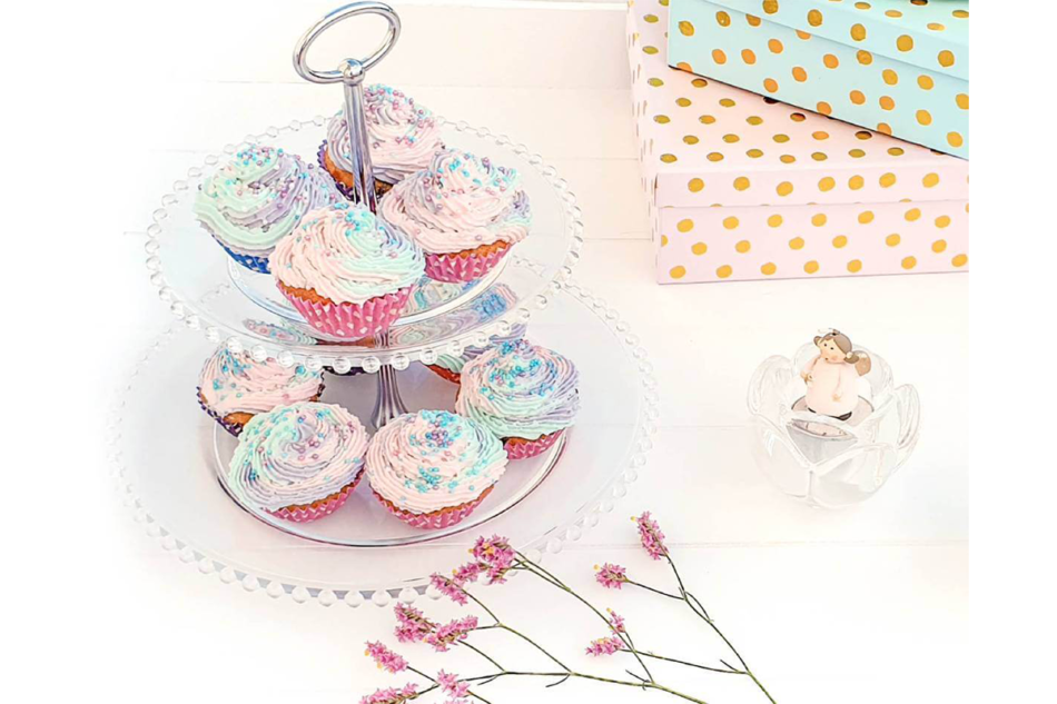 SWEET LINE Patera w kulki przezroczysty - zdjęcie 1