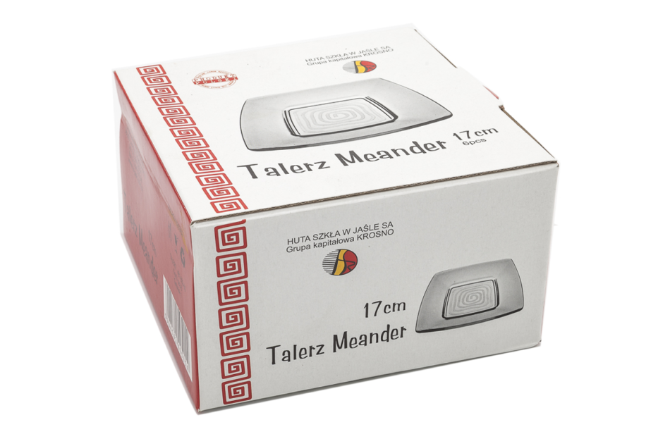 MEANDER Salaterka przezroczysty - zdjęcie 3