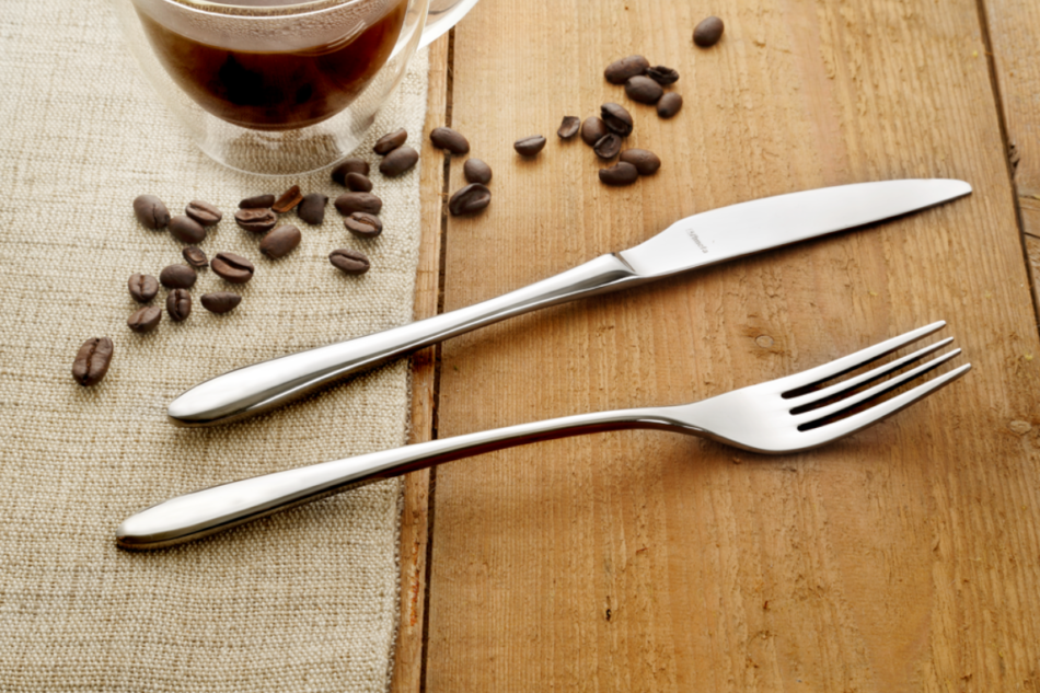 CUBA Komplet sztućców, 6 os. (24 el.) srebrny - zdjęcie 4