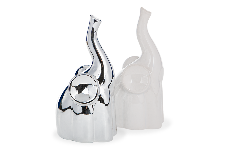 QUATICU Figurka słoń srebrny - zdjęcie 1