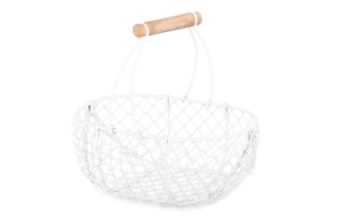 CORIGO, https://dev1-mda.konsimo.pl/kolekcja/corigo/ Koszyk z rączką (2szt.) biały - zdjęcie
