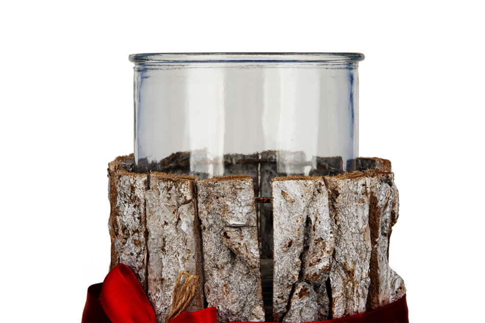 ELYTRI Świecznik szary - zdjęcie 2