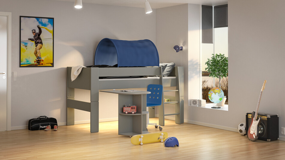 STEENS FOR KIDS Tunel do łóżka granatowy - zdjęcie 5