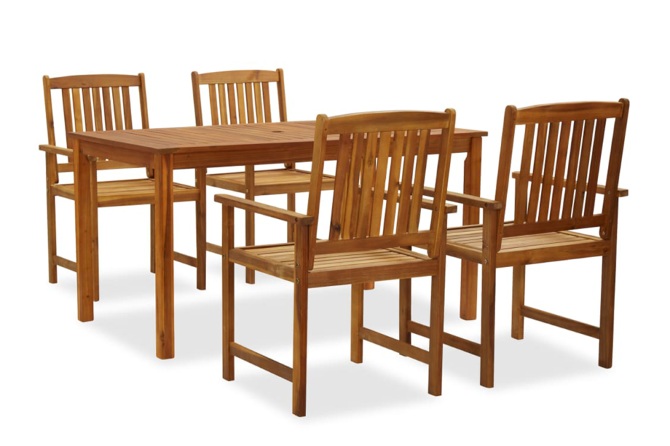 VITALO Zestaw mebli ogrodowych brązowy - zdjęcie 0