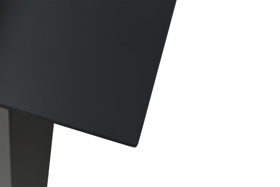 LECTO Zestaw mebli ogrodowych czarny - zdjęcie 3