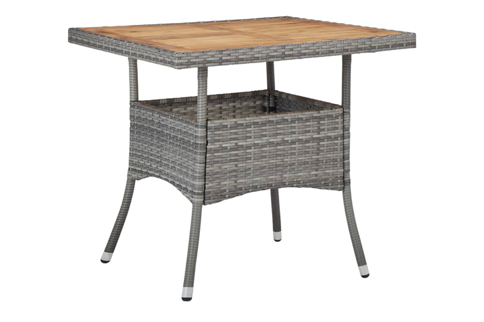 ALDROS Zestaw mebli ogrodowych szary/brązowy - zdjęcie 1