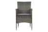 ALDROS Zestaw mebli ogrodowych szary/brązowy - zdjęcie 7