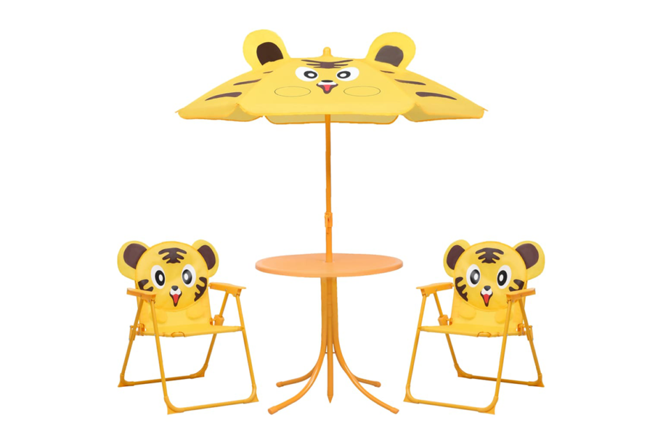 AKEBI Zestaw mebli ogrodowych żółty - zdjęcie 0