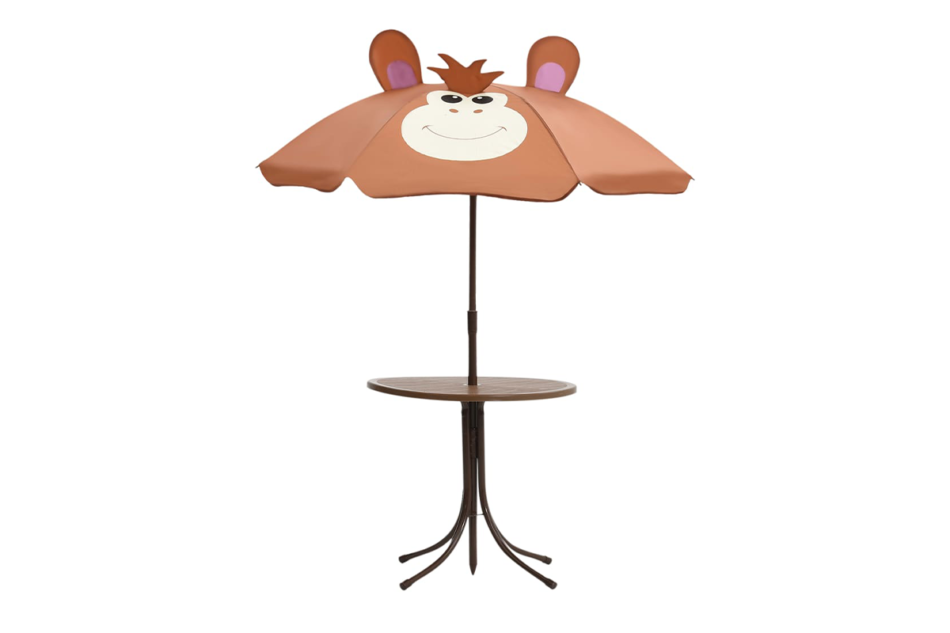 AKEBI Zestaw mebli ogrodowych brązowy - zdjęcie 2