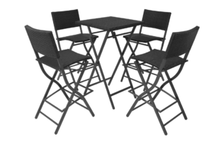 MYRTILO, https://dev1-mda.konsimo.pl/kolekcja/myrtilo/ Zestaw mebli ogrodowych czarny - zdjęcie