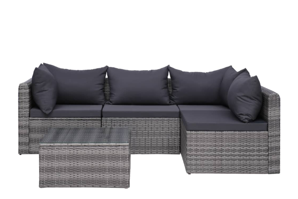 TILAGOS Zestaw mebli ogrodowych szary - zdjęcie 0