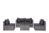 TILAGOS Zestaw mebli ogrodowych szary - zdjęcie 4
