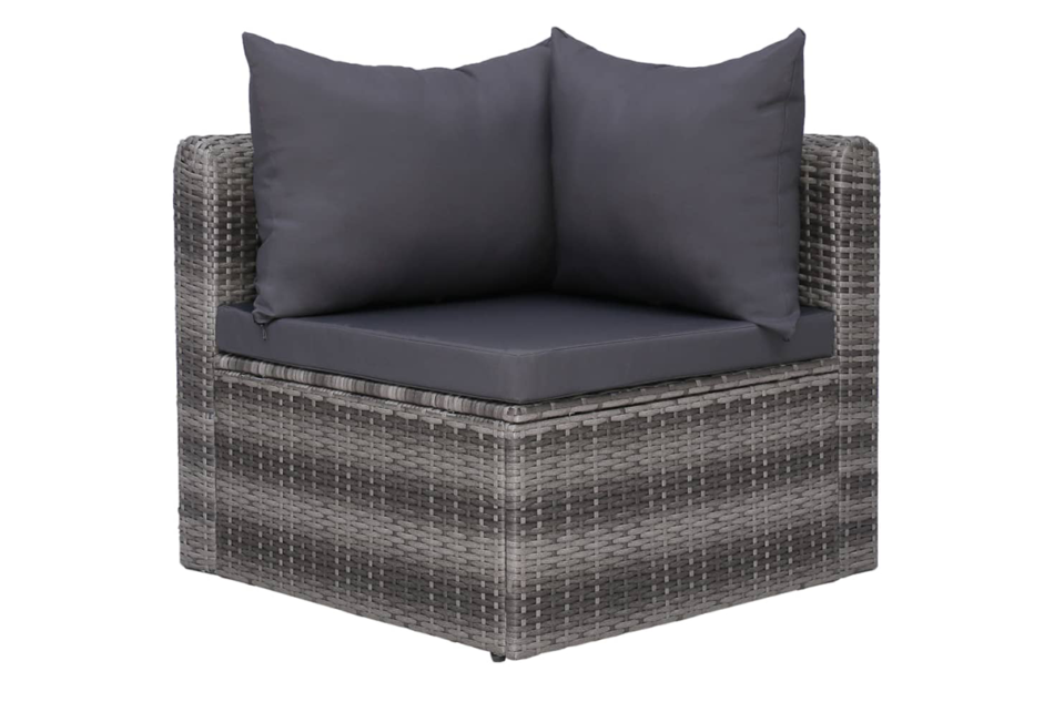 TILAGOS Zestaw mebli ogrodowych szary - zdjęcie 4