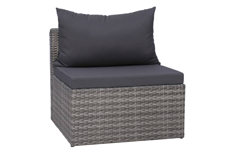 TILAGOS Zestaw mebli ogrodowych szary - zdjęcie 5