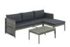 ACANTHIO Zestaw mebli ogrodowych szary/ciemny szary - zdjęcie 1