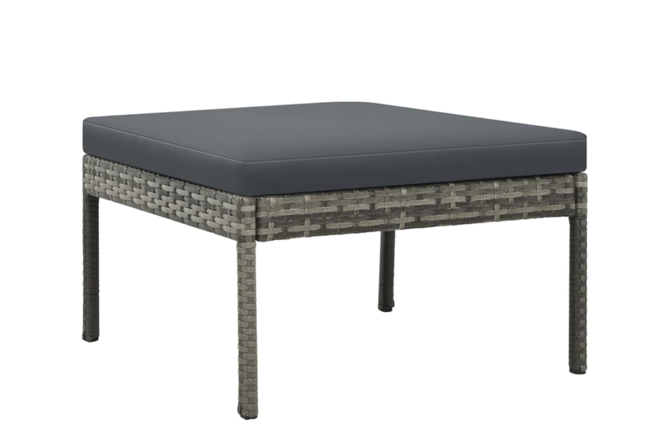 ACANTHIO Zestaw mebli ogrodowych szary/ciemny szary - zdjęcie 4