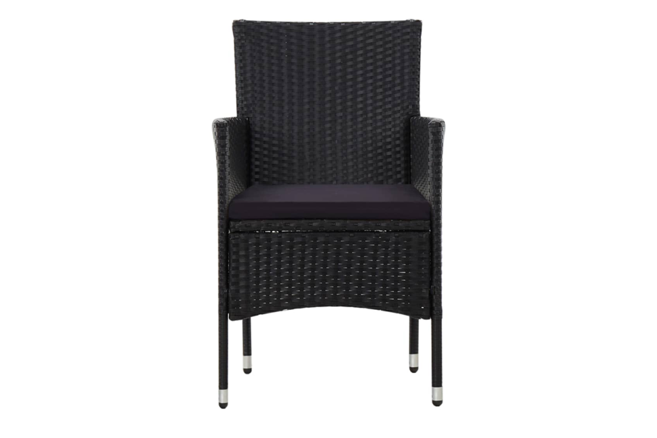 FINO Zestaw mebli ogrodowych czarny - zdjęcie 4