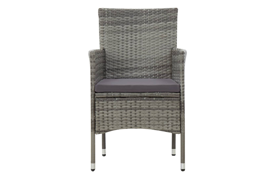 FINO Zestaw mebli ogrodowych szary/ciemny szary - zdjęcie 5