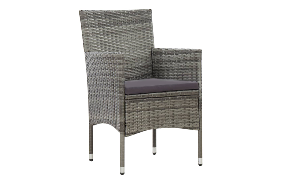 LITHOS Zestaw mebli ogrodowych szary/ciemny szary - zdjęcie 6