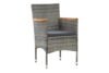 BREVIS Zestaw mebli ogrodowych szary - zdjęcie 3