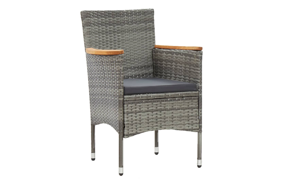 BREVIS Zestaw mebli ogrodowych szary - zdjęcie 2