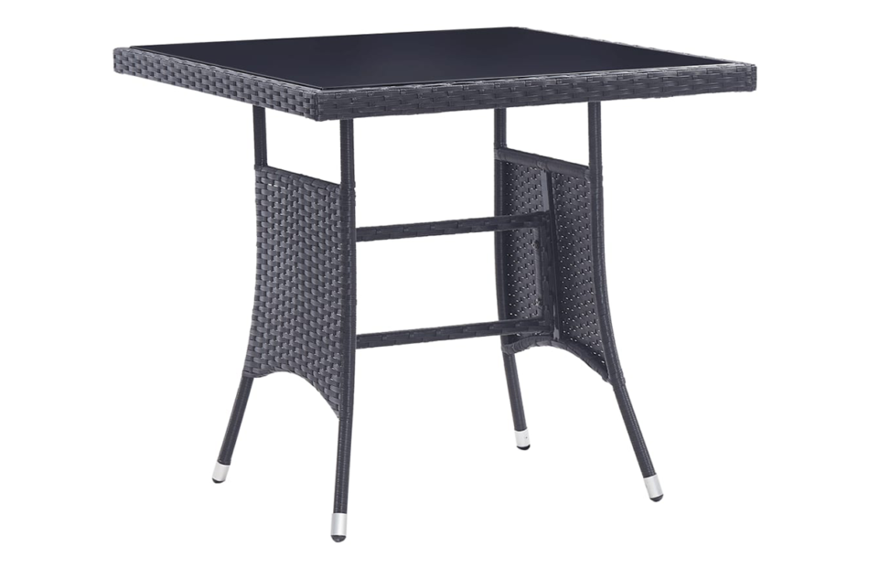 MARGINA Zestaw mebli ogrodowych czarny - zdjęcie 1