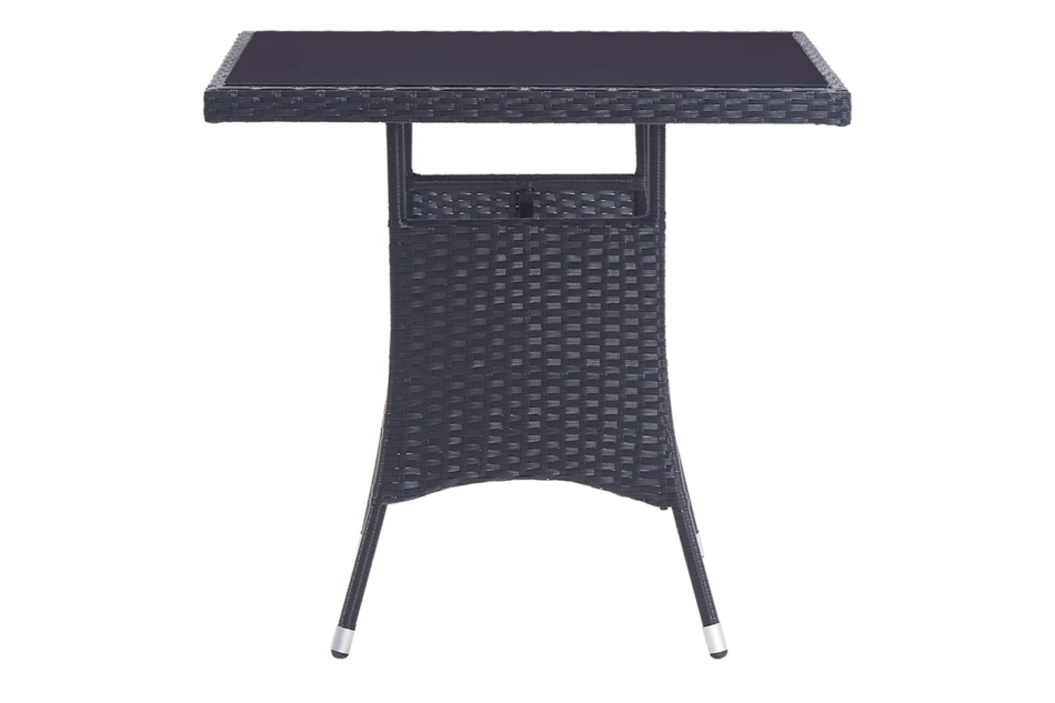 MARGINA Zestaw mebli ogrodowych czarny - zdjęcie 3