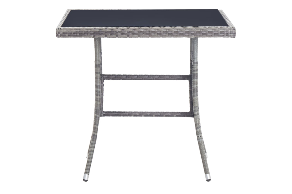 MARGINA Zestaw mebli ogrodowych szary/antracytowy - zdjęcie 2