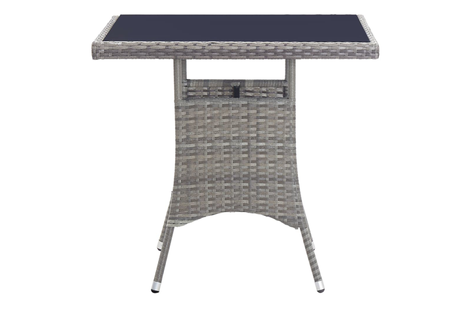 MARGINA Zestaw mebli ogrodowych szary/antracytowy - zdjęcie 3