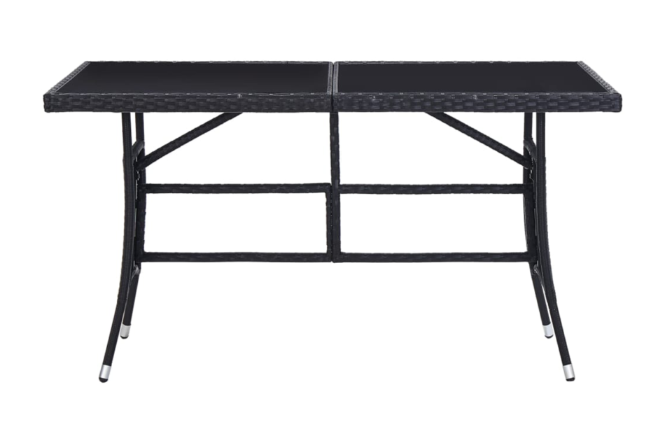 MARGINA Zestaw mebli ogrodowych czarny - zdjęcie 2