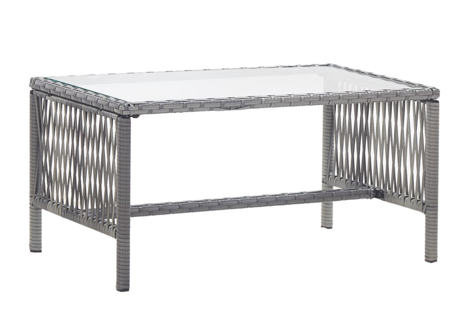 PHILIOS Zestaw mebli ogrodowych antracytowy/ciemny szary - zdjęcie 2