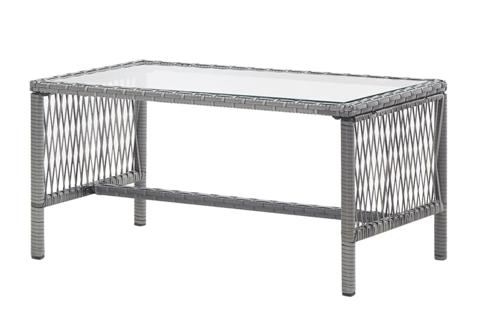 PHILIOS Zestaw mebli ogrodowych antracytowy/ciemny szary - zdjęcie 4