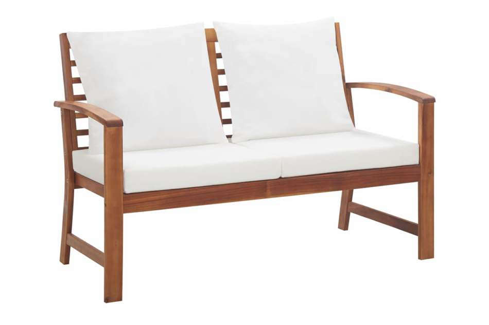 PINIOS Zestaw mebli ogrodowych brązowy/kremowy - zdjęcie 5