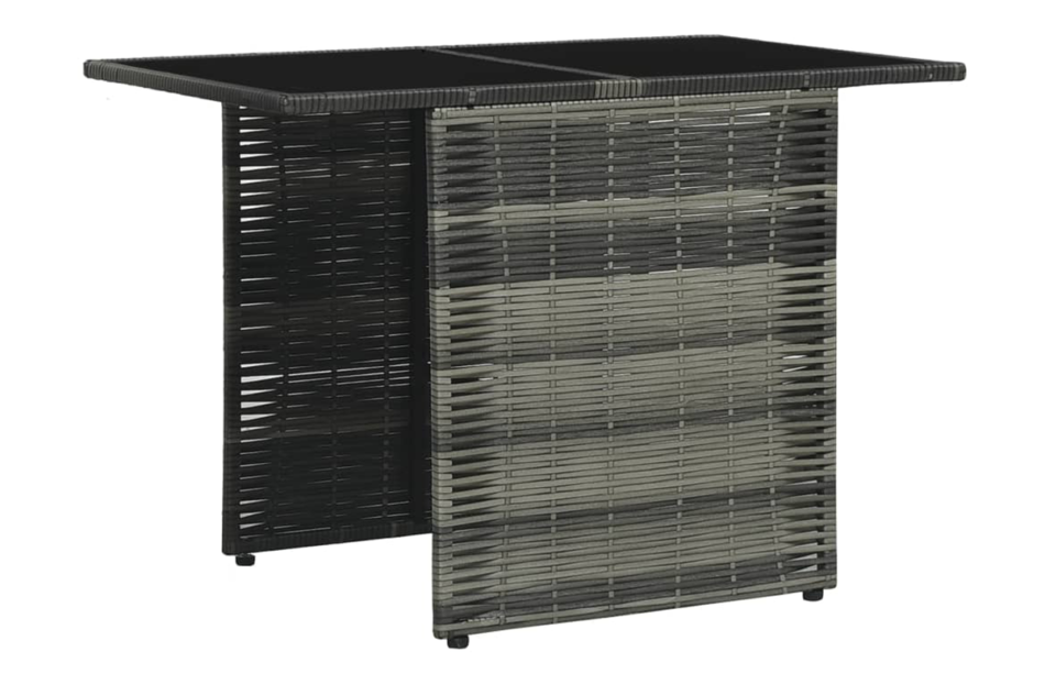 LORISO Zestaw mebli ogrodowych szary/antracytowy - zdjęcie 3